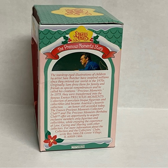 1996 Precious Moments Enesco Home For The Holidays Christmas Ornament - Picture 4 of 5